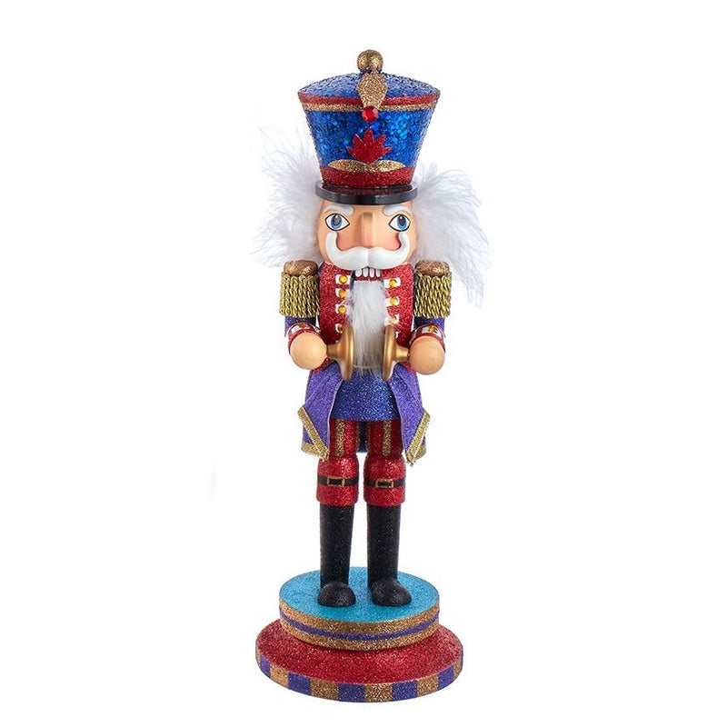 Hollywood Musician 15 Inch Nutcracker - Cymbals - The Country Christmas Loft