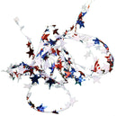 Patriotic Stars Garland Red White and Blue - The Country Christmas Loft