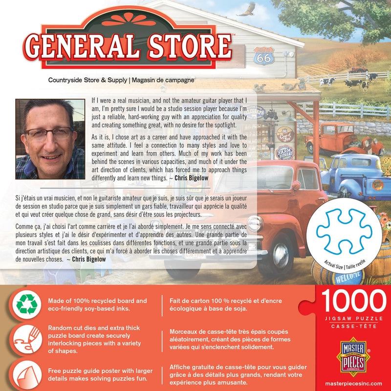 General Store - Countryside Store And  Supply 1000 Piece Puzzle