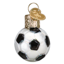 Gumdrop Mini Soccer Ball Glass Ornament - The Country Christmas Loft