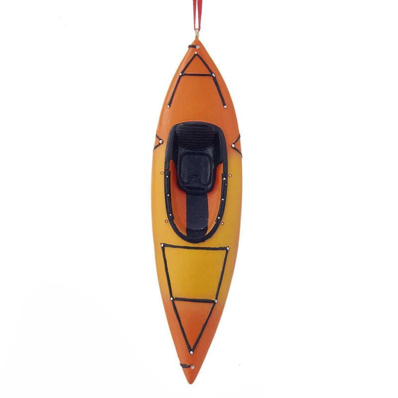 5" Resin Kayak Ornament - The Country Christmas Loft
