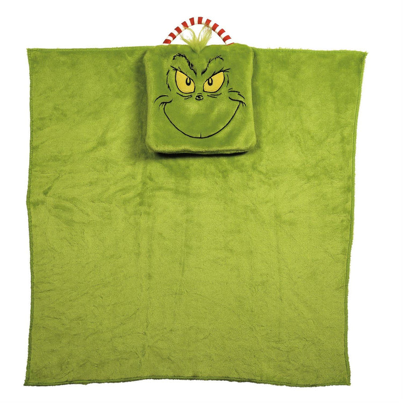 Grinch Travel Blanket - The Country Christmas Loft