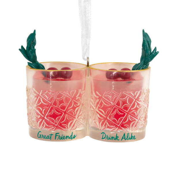 Great Friends - Drinks Ornament - The Country Christmas Loft