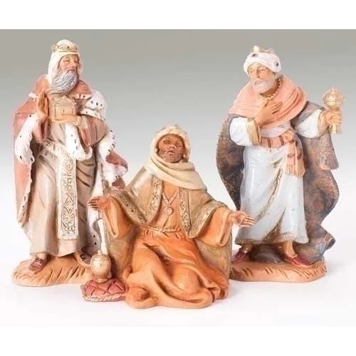 5 Inch Scale Three Kings - 3 Piece Set - The Country Christmas Loft