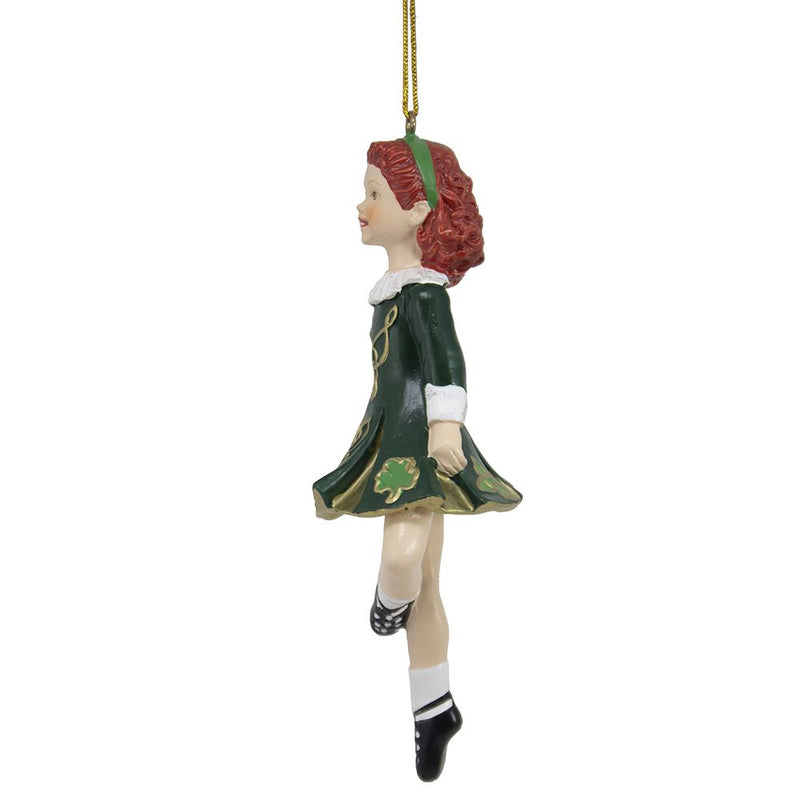 Dancing Irish Girl Ornament - The Country Christmas Loft