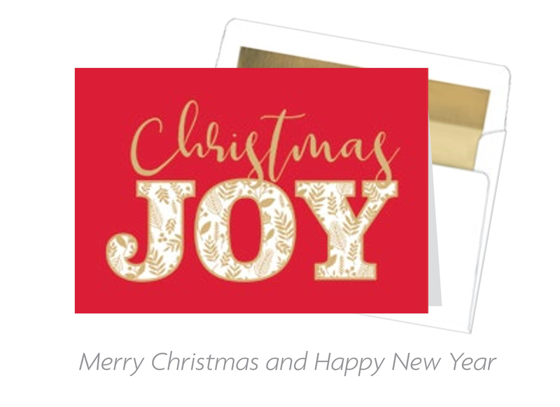 Luxury 18 Count Card Set - Christmas Joy - The Country Christmas Loft
