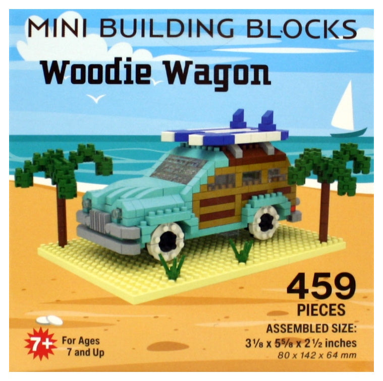 Mini Building Blocks - Woodie Wagon - The Country Christmas Loft