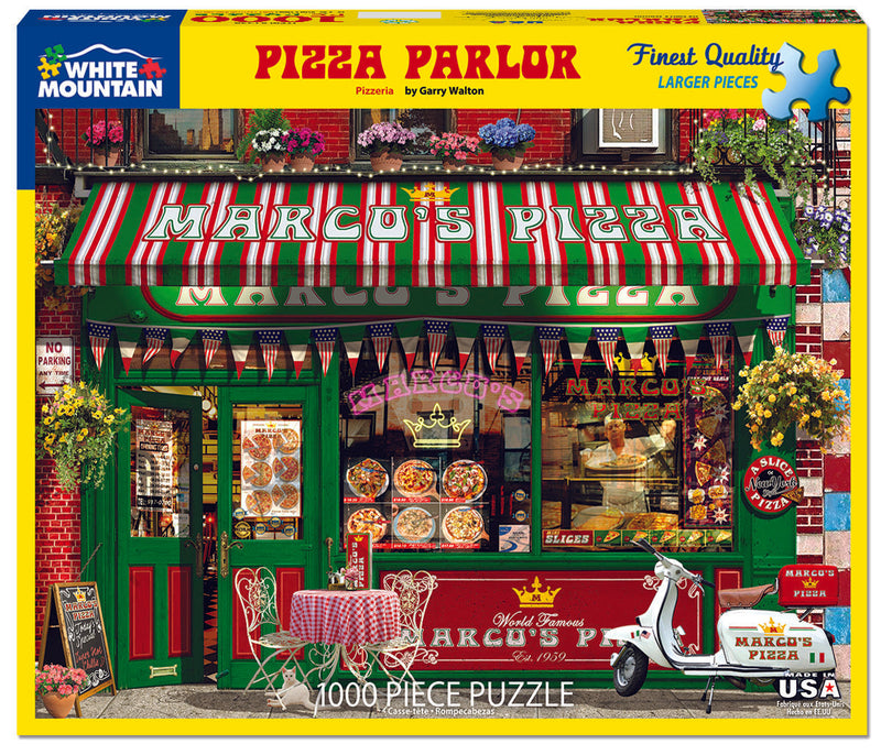 Pizza Parlor - 1000 Piece Jigsaw Puzzle - The Country Christmas Loft