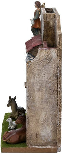 5" Musical Nativity Set with 7 Figures and Stable - The Country Christmas Loft