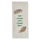 Start Each Day Embroidered Dishtowel - The Country Christmas Loft