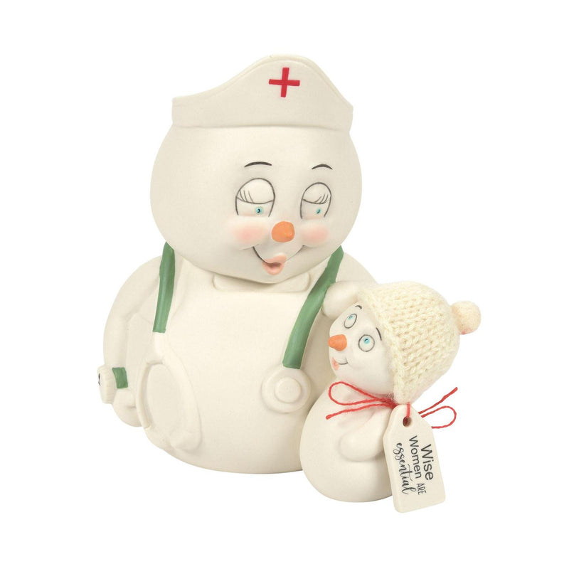 Wise Women are Essential - Snowpinion Figure - The Country Christmas Loft