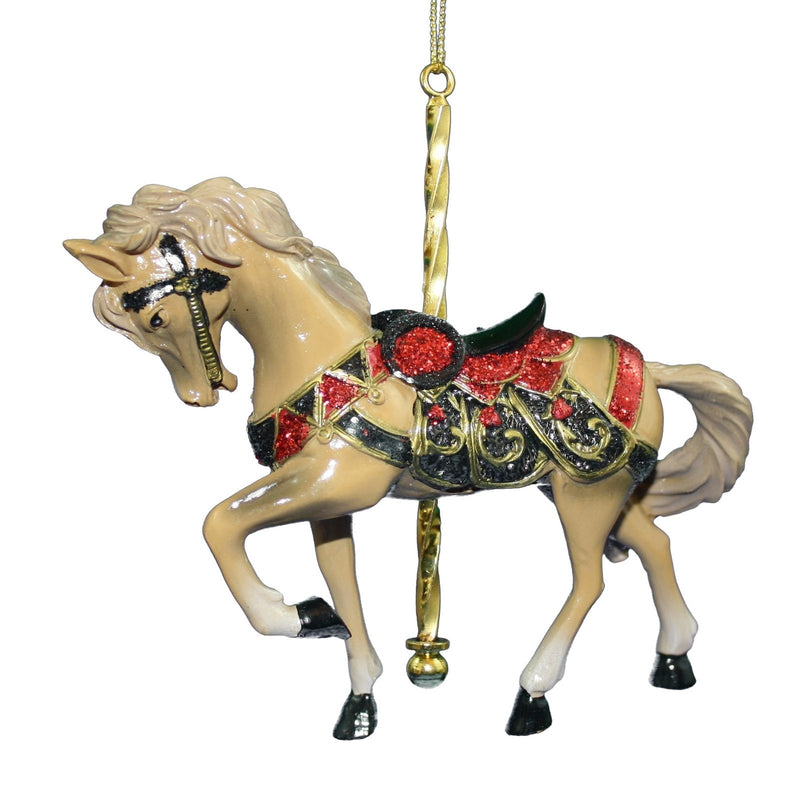 Resin Carousel Assortment Ornament - - The Country Christmas Loft