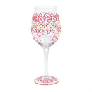 Melon Henna Stem Wine Glass - The Country Christmas Loft