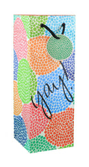 Heavyweight Bottle Gift Bag -  Yay! - The Country Christmas Loft