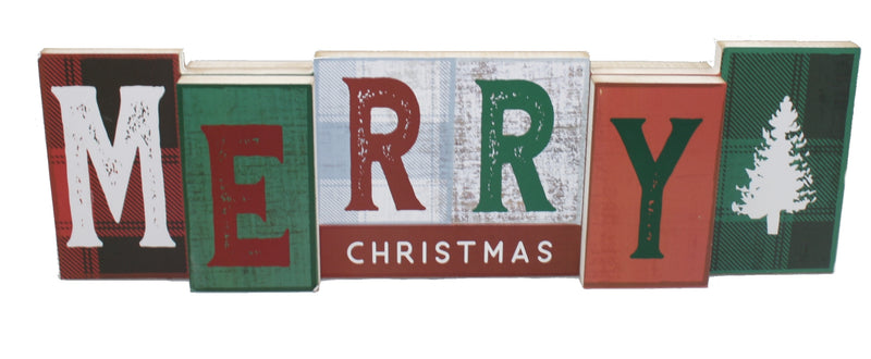 Reversible Family Christmas Sign - The Country Christmas Loft
