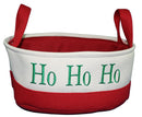 Holiday Basket Red/White - Small