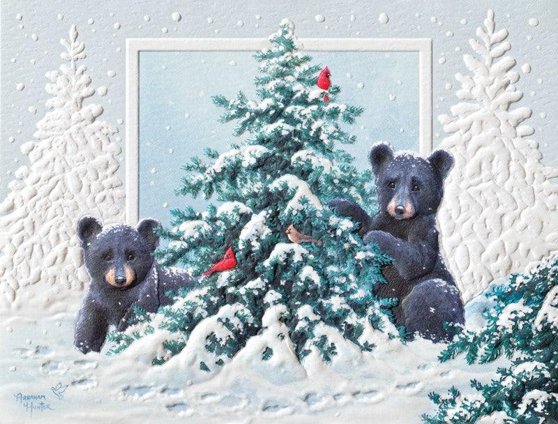 Christmas Cubs Boxed Cards