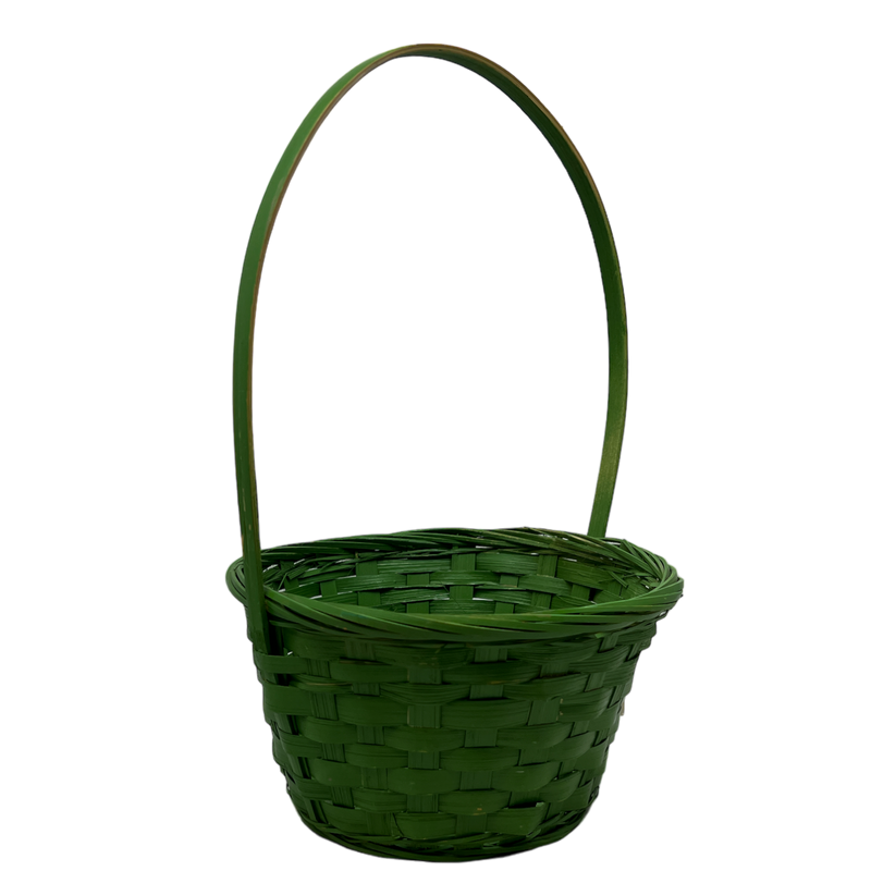 Bamboo Handle Basket