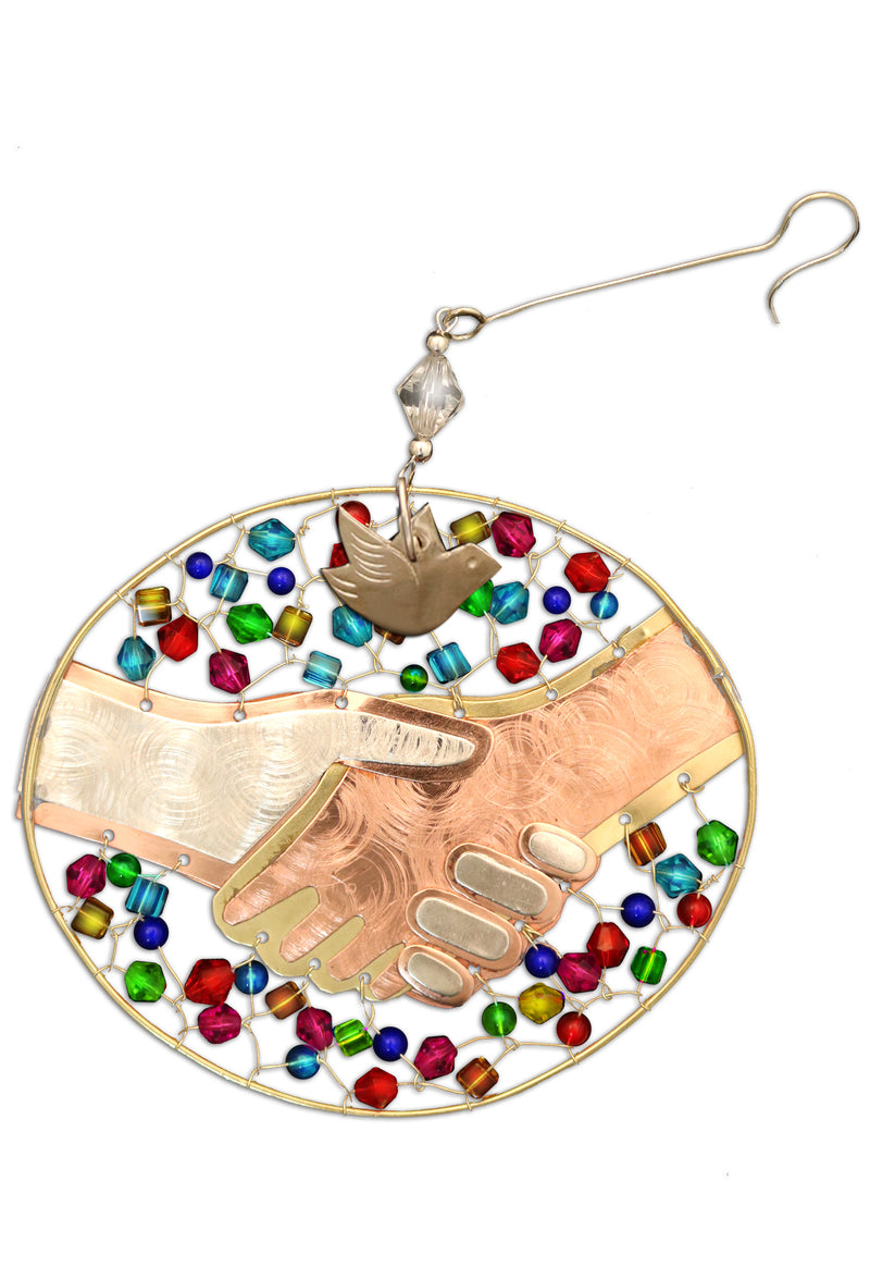 Friendship Hands Ornament - The Country Christmas Loft