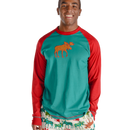 Pattern Moose Long Sleeve Tee - - The Country Christmas Loft
