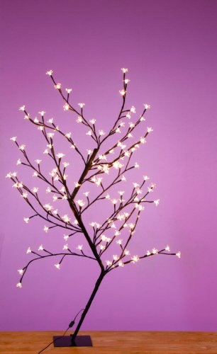 44 inch Tall Led Flower Lighted Tree - The Country Christmas Loft