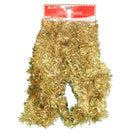 12 foot 5 Ply Holographic Tinsel Garland - Gold - The Country Christmas Loft