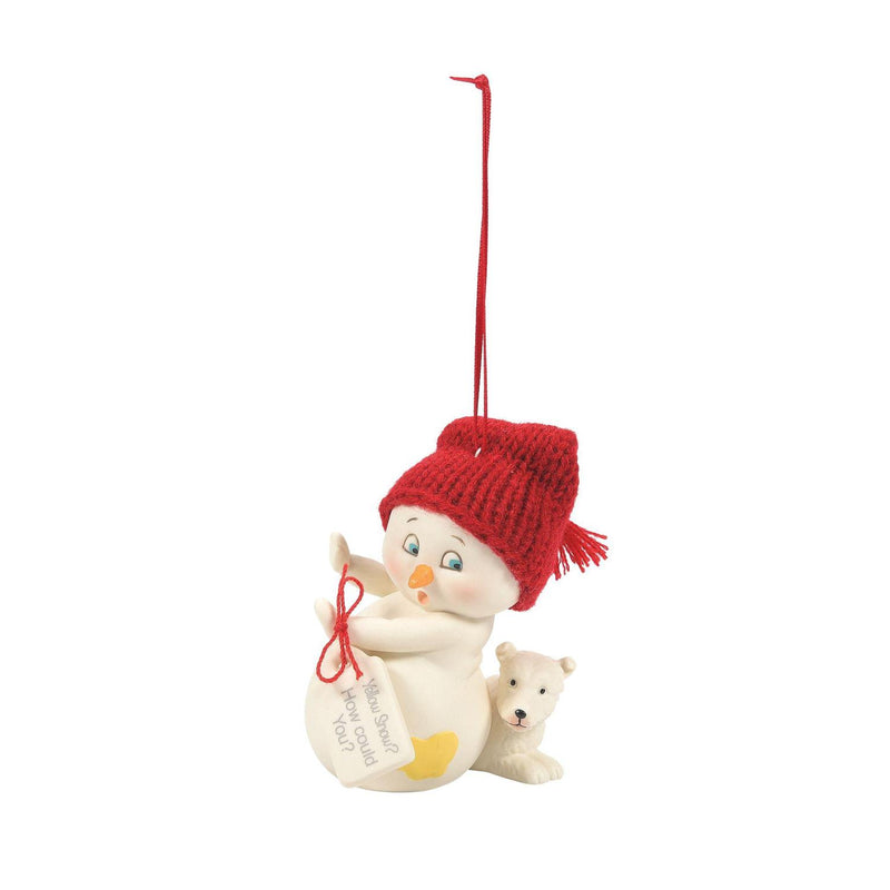 Yellow Snow? How Could you! - Ornament - The Country Christmas Loft