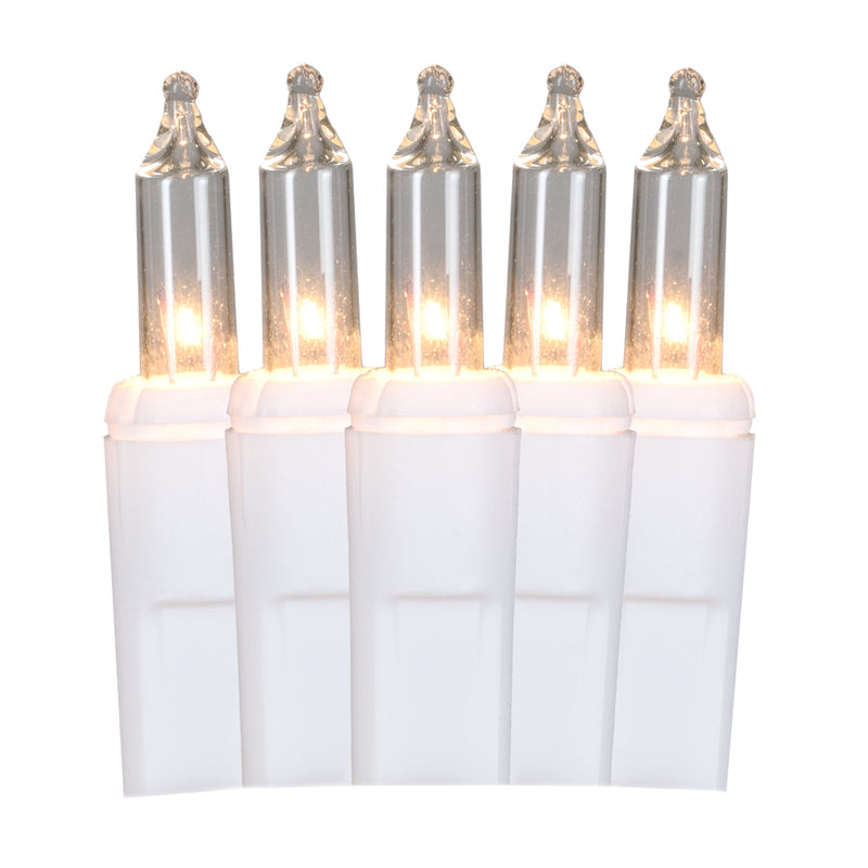 GE Constant On 600 Count White Icicle Style LIghts - The Country Christmas Loft