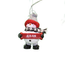 Cozy Snowman Ornament (Letters A - F) - - The Country Christmas Loft