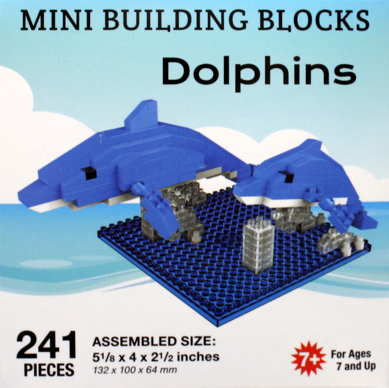 Mini Building Blocks - Dolphins - The Country Christmas Loft
