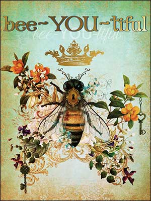 Birthday Card - Bee-You-Tiful - The Country Christmas Loft