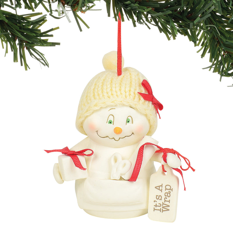 SnowPinions - It's a Wrap - Ornament - The Country Christmas Loft