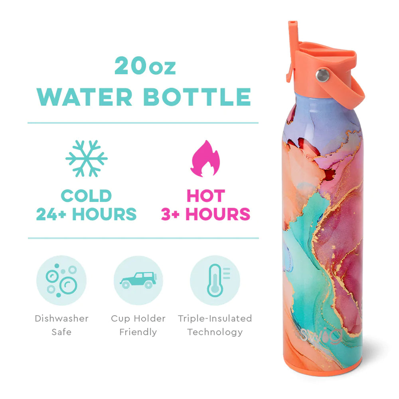 Dreamsicle  Flip and Sip Bottle 20 oz - The Country Christmas Loft