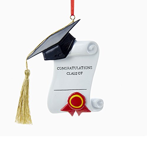 Graduation Ornament with Cap and Tassle - The Country Christmas Loft