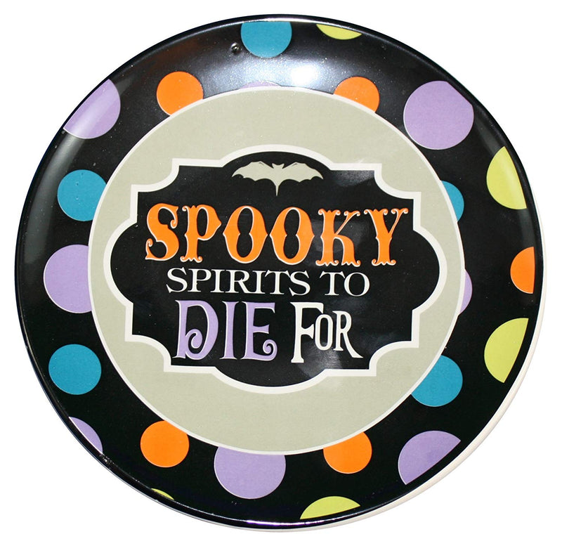 Spooky Plate - Spooky Spirits To Die For - The Country Christmas Loft