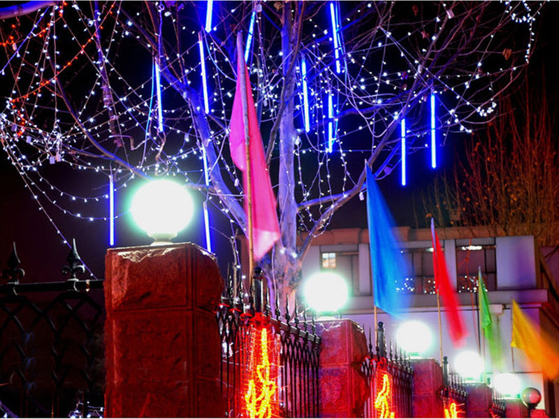 LED Meteor Smd Lights - Blue 50 Cm - The Country Christmas Loft