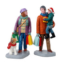 Holiday Shoppers - 2 Piece Set - The Country Christmas Loft