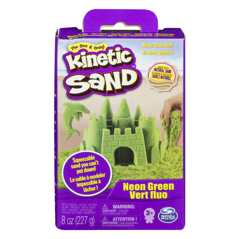 Kinetic Sand - 8 oz Neon Sand Box - - The Country Christmas Loft