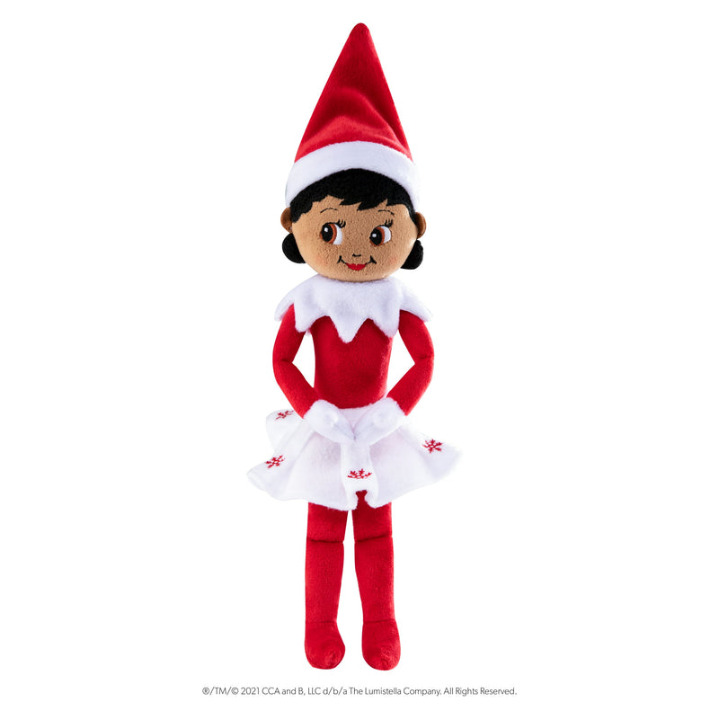 The Elf On The Shelf Plushee Pal - Girl - Dark Tone - The Country Christmas Loft
