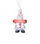 Personalized Gnome Ornament (Letters A-I) - Amber - The Country Christmas Loft