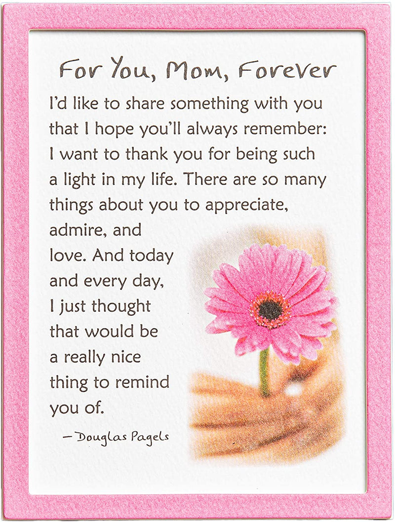 Easel-back Print with Magnet - For You, Mom, Forever - The Country Christmas Loft