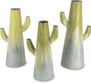 Metal Drip Cactus - Set of 3