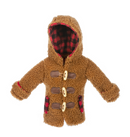 Winter Jacket Bottle Covers -Brown - The Country Christmas Loft