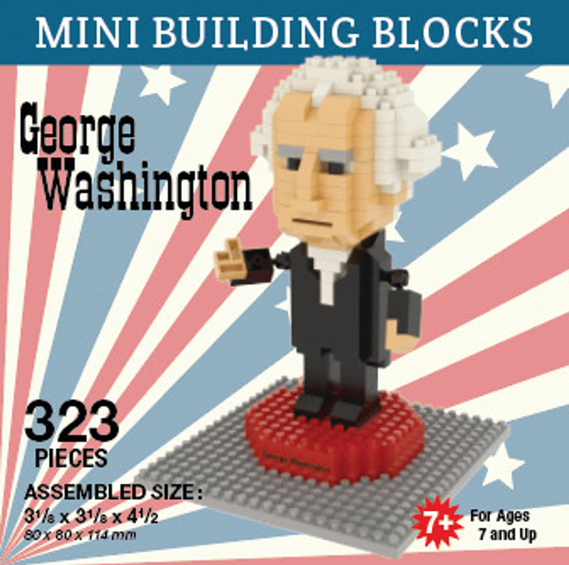 Mini Building Blocks - George Washington