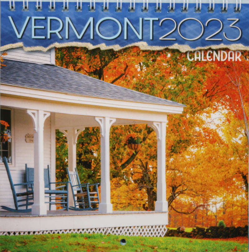 Vermont 2023 Mini Wall Calendar - The Country Christmas Loft