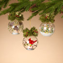 B/O Lighted Hand Blown Ornament - - The Country Christmas Loft