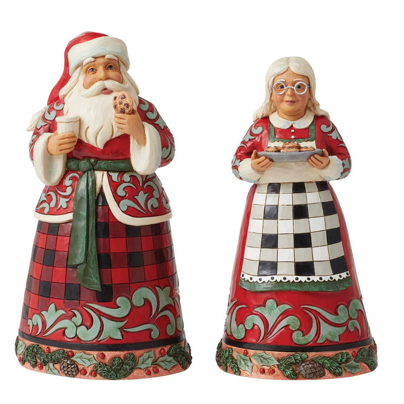 Highland Glen Santa & Mrs. Claus - 2 Piece Set