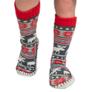 Moose Fair Isle Kids Mukluk - The Country Christmas Loft