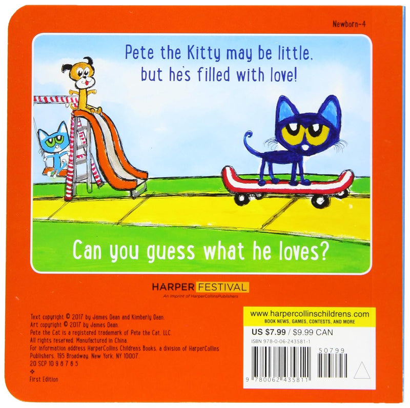 I Love Pete The Kitty Board Book