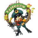 10 Inch Crow Wreath - - The Country Christmas Loft